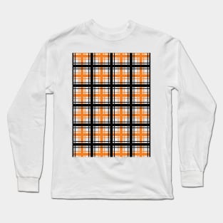 Halloween Plaid Long Sleeve T-Shirt